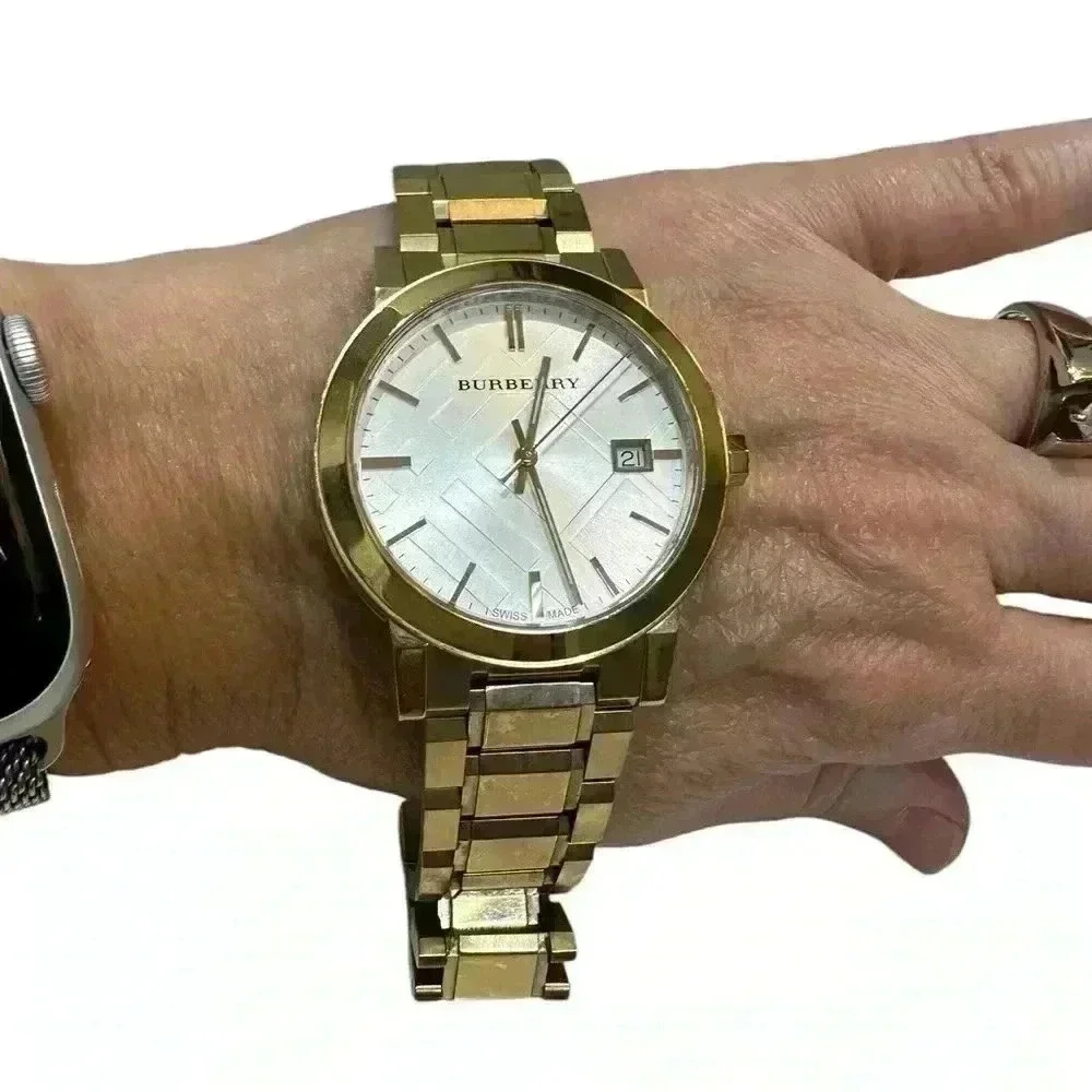 Burberry The City BU9003 Gold Tone Stainless Steel